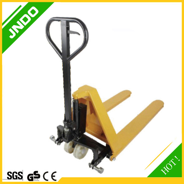 High lift pallet truck