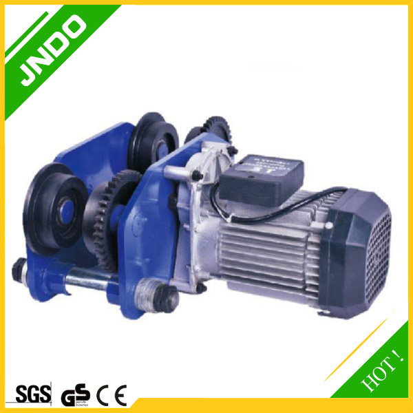 Electric beam trolley - suspension mounting type
