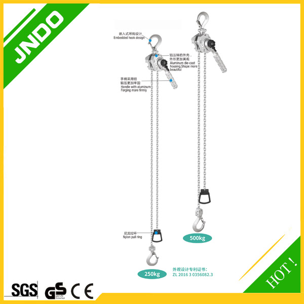 Aluminium alloy lever hoist