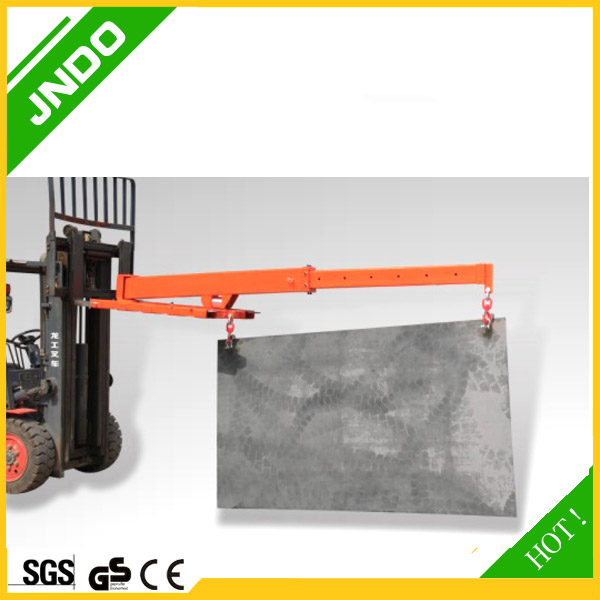 Dip-angle Telescopic rotatable fork mounted Jibs