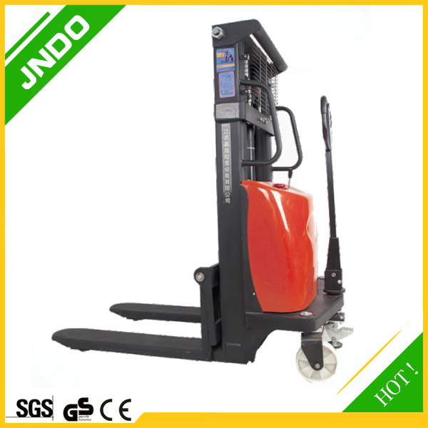 Semi electric stacker