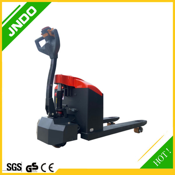 Fully electric pallet truck