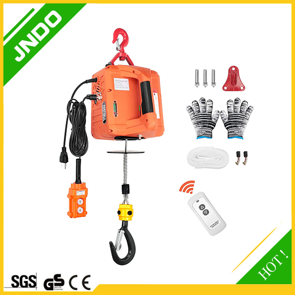 Portable electric hoist