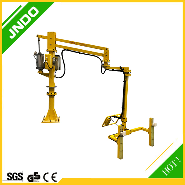 jib crane balancer ergonomic air powered column mounted industrial manipulator p